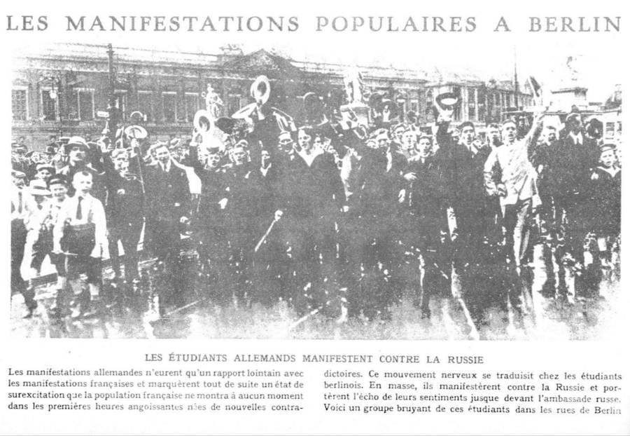 1914 08 09 Les manifestations populaires a Berlin Le Monde Illustre.jpg